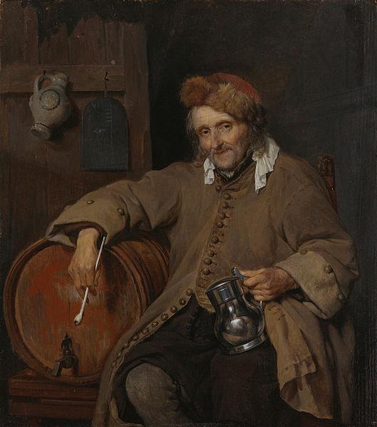 Gabriel Metsu The Old Drinker